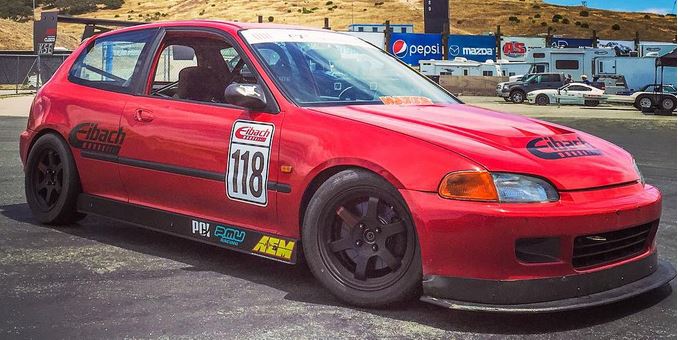 Eibach Verlagingsveren Honda Civic